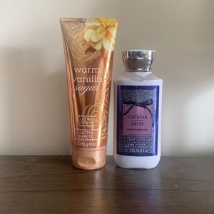 Bath and body works lotions